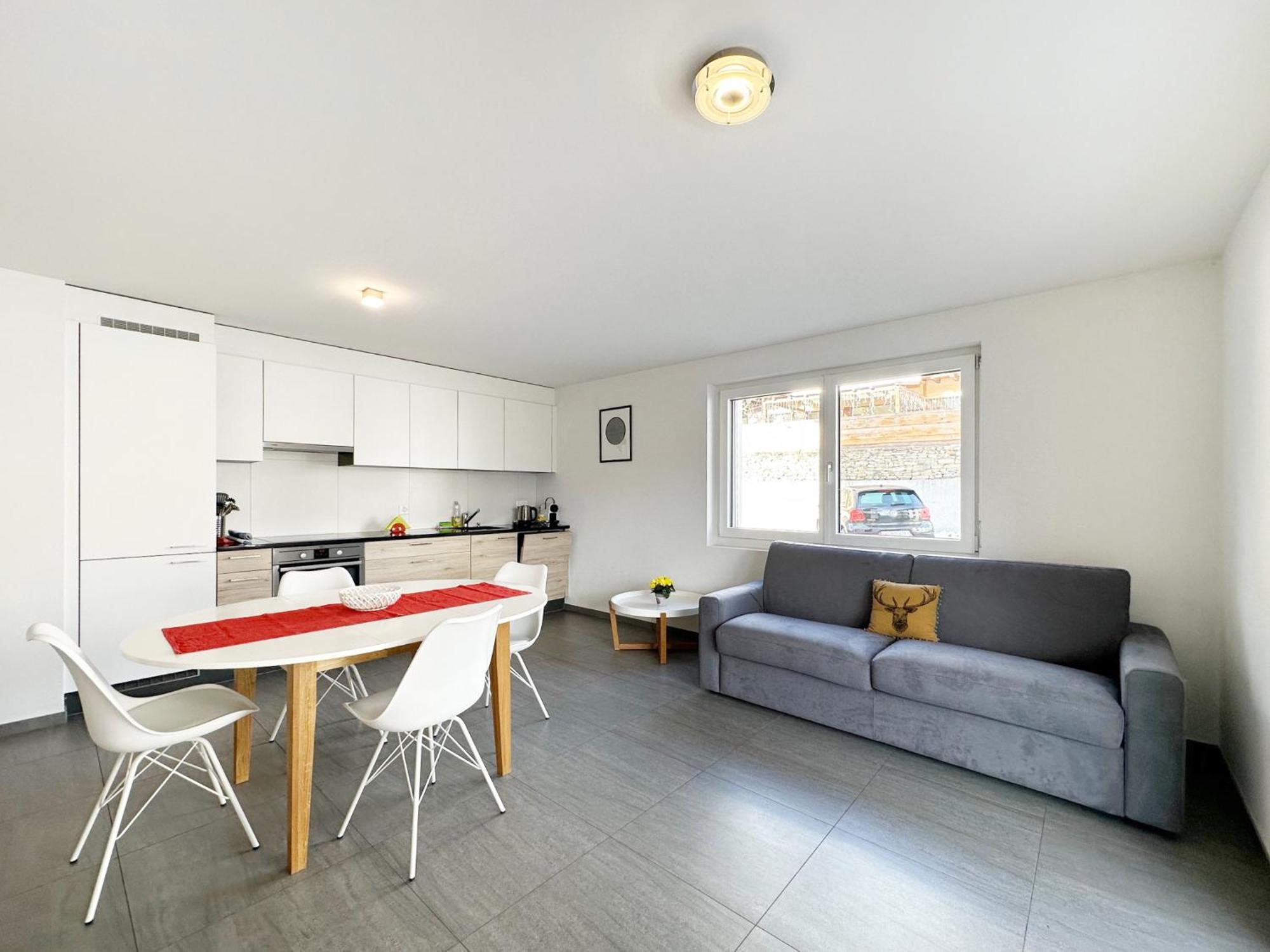 Aux Bons Matins De Gege Apartment Grimisuat Luaran gambar